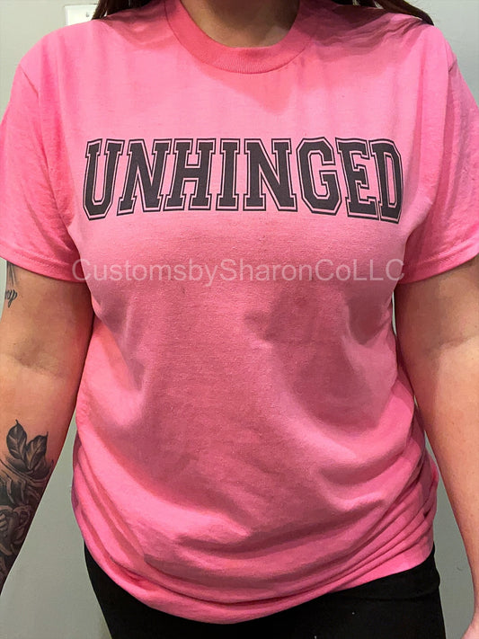 Unhinged tee