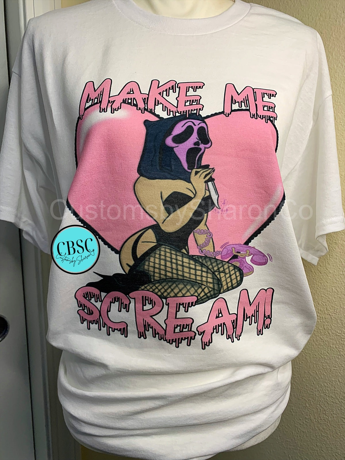 Make me scream tee or crewneck