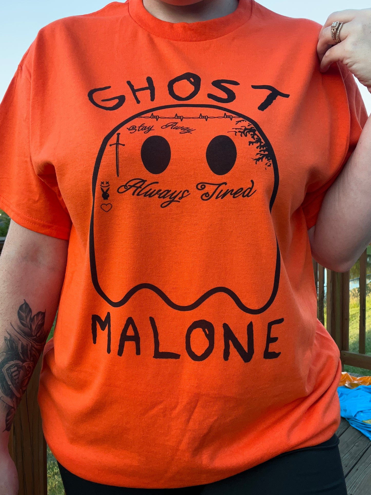 Ghost malone tee