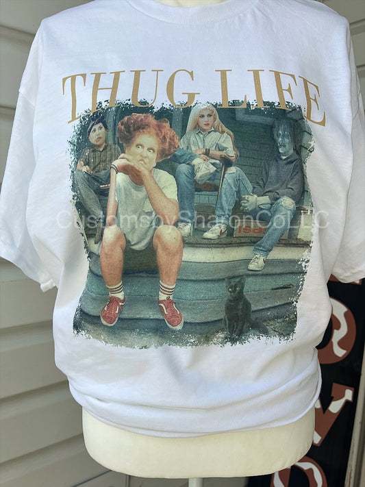 Thug life witch tee