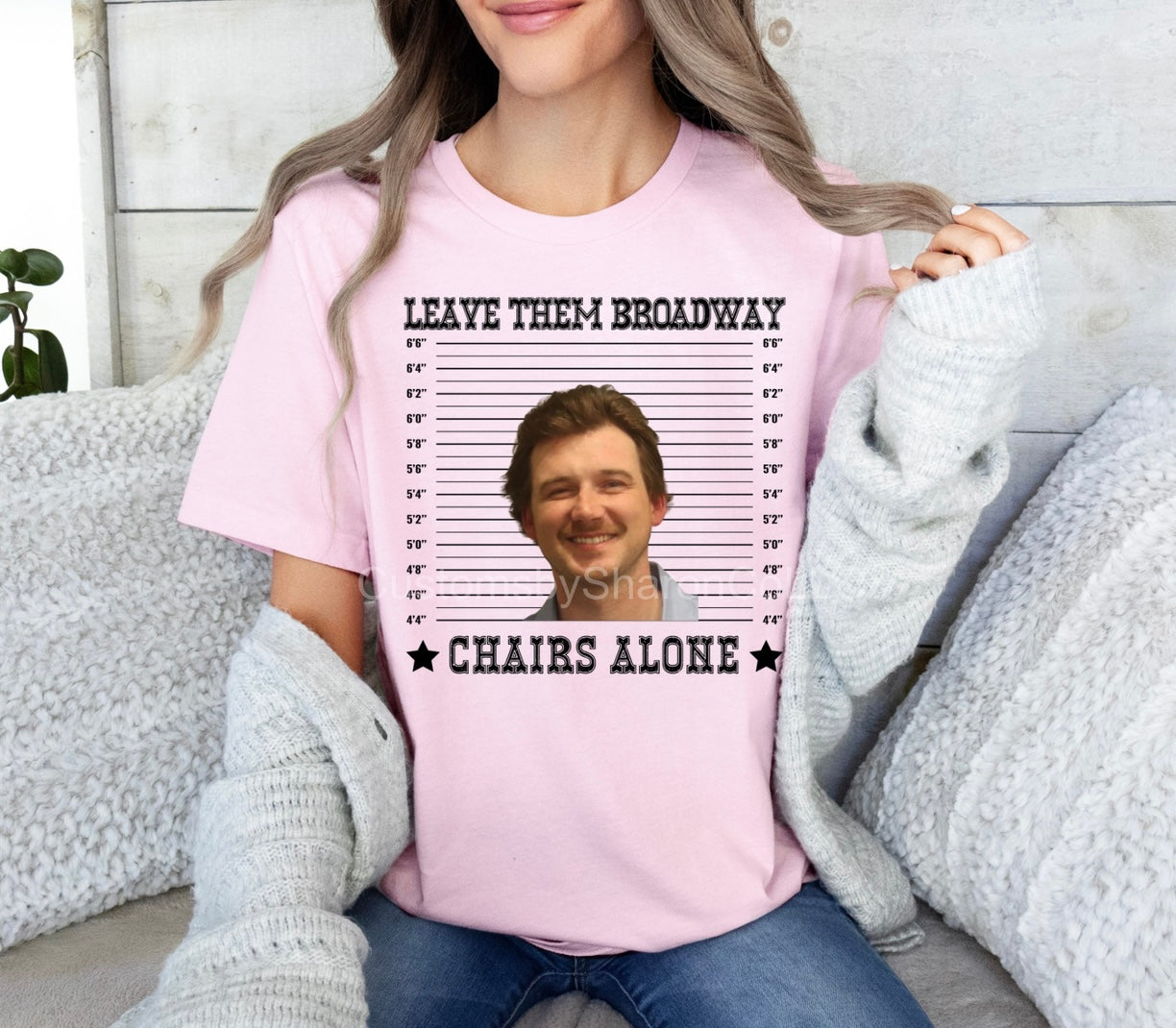 Leave them broadway chairs alone tee