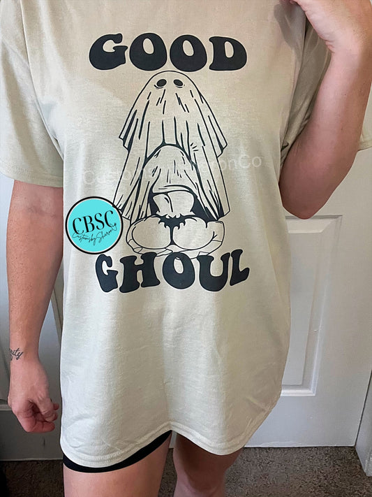 Good ghoul tee or crewneck