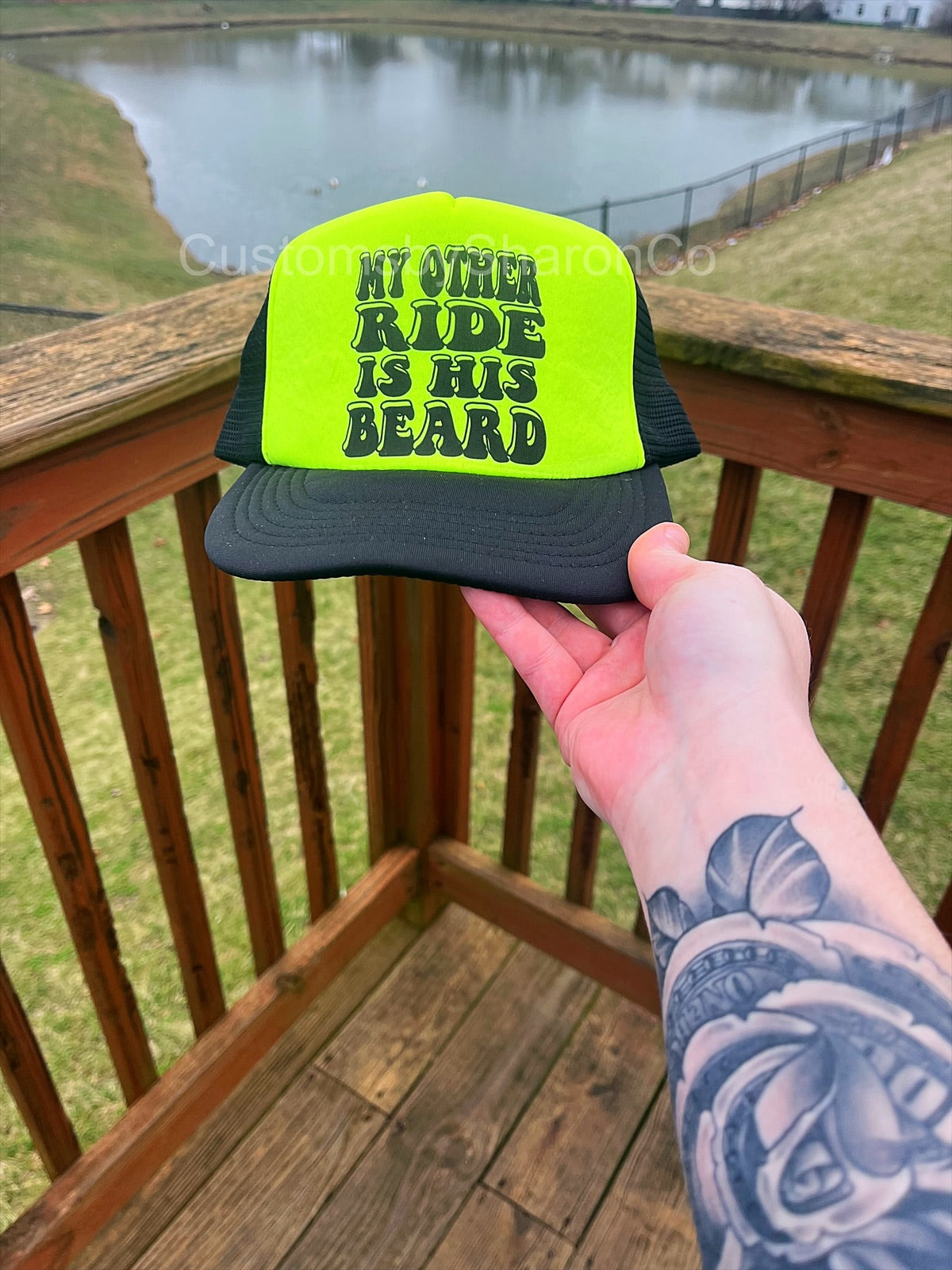 My other ride is his beard hat plus more sayings