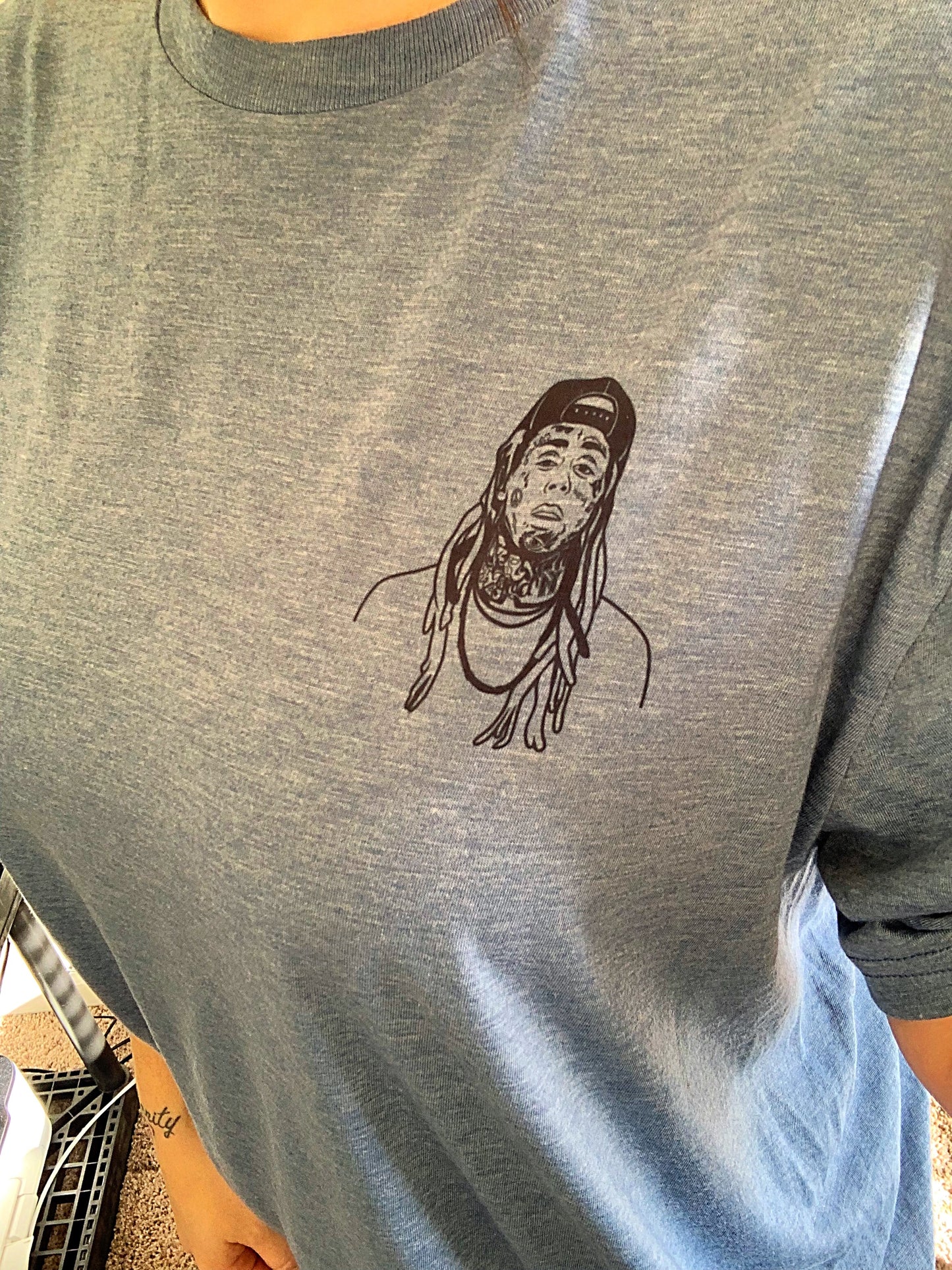 Stuntin’ like my daddy adult tee - lil wayne tee